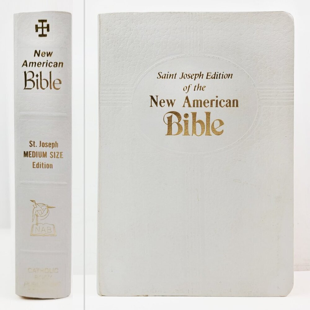Saint Joseph New American Bible Catholic Publishing Medium Size VTG 90s Unread